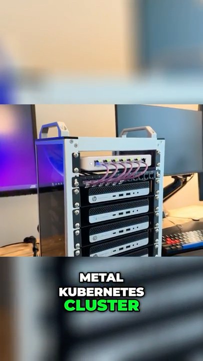 Mini Server Rack Kubernetes Cluster & PoE Switch! #kubernetes # ...