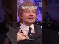 When Ed Sheeran explained to the world he doesn't have natural talent and worked really hard #fy