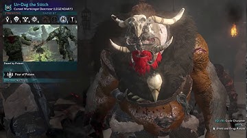 Middle earth™: Shadow of War™ - My Modified Orcs (Cheat Engine - SeiKur0