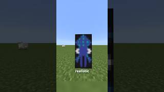 Realistic Squid Banner In Minecraft #minecraft #cool #foryou #gaming #shortfeed #squid #realistic