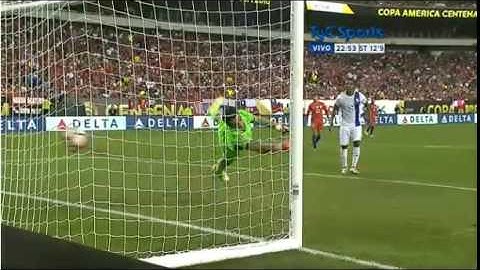 Gol de Alexis Sanchez - Doblete - Chile 4 Vs 2 Panama - Copa America
