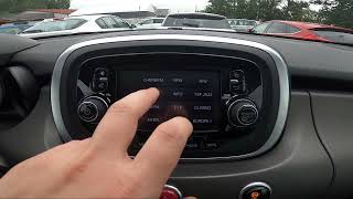 How to Assign Radio Station to Button in Fiat 500X Crossover ( 2014 – 2018 )
