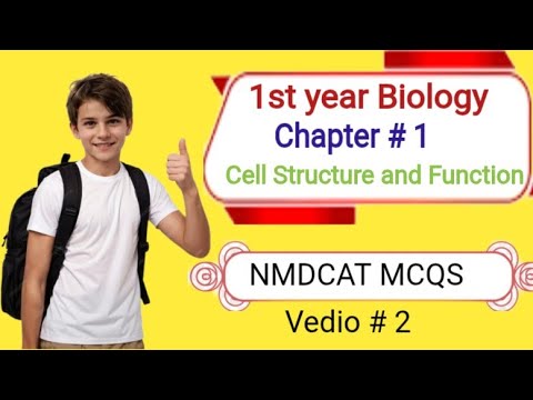 1st year Biology chapter 1 Cell Structure and Function MCQS for NMDCAT ...