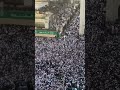 الزحام الشديد في الحرم المدني الشريف