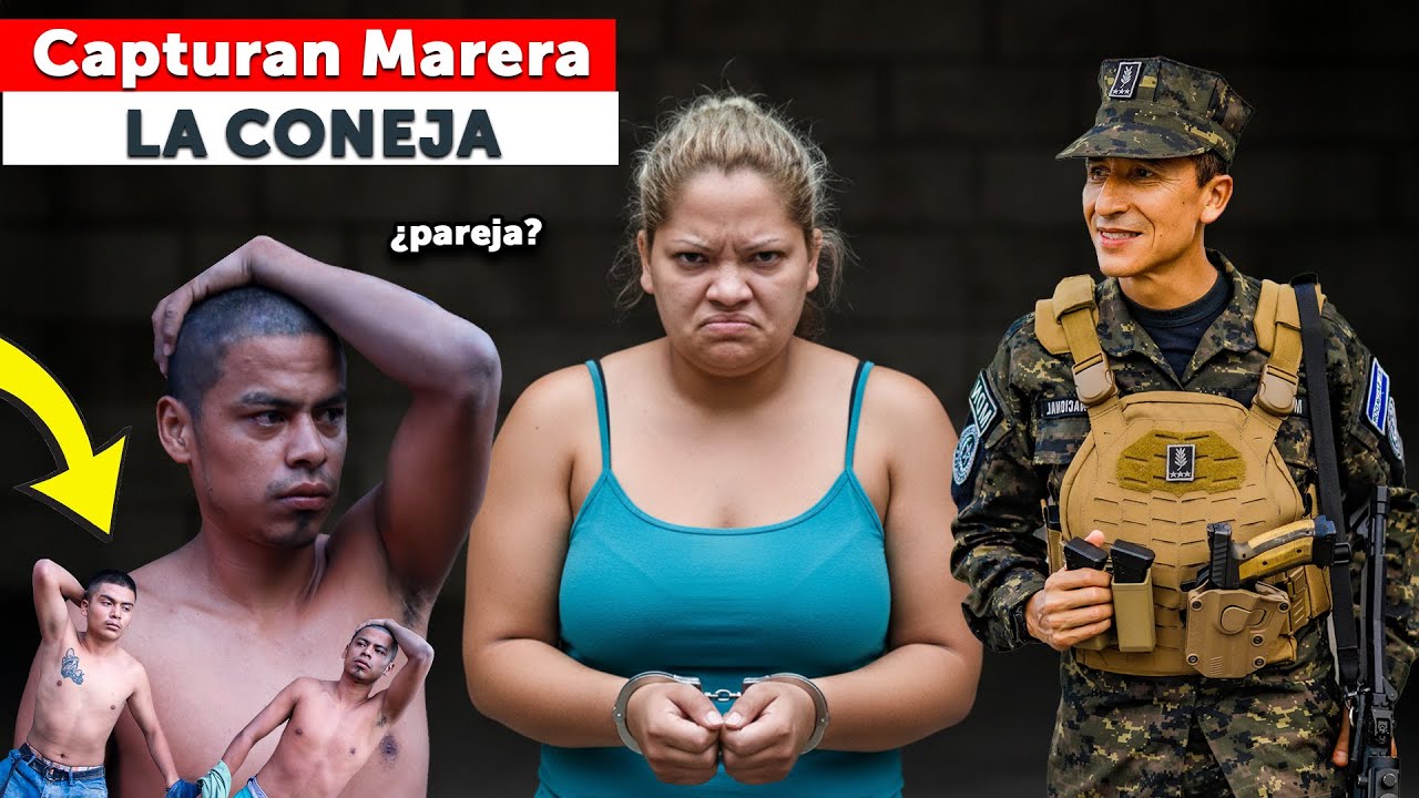 🚨 FUERTES IMÁGENES 🚨 “La Coneja” es detenida en operativo que sacude a San Martín 🐰⚠️ #elsalvador