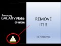How to fix Yellow Triangle⚠️ on Samsung Note N7000 after install Custom ROM/Firmware/Root/