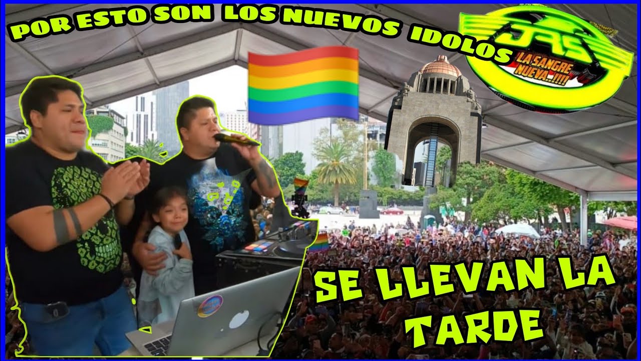 ⚡LOS JRS SE LLEVAN⚡ LA TARDE EN EL🎤 MONUMENTO 🗿ALA REVOLUCIÓN 🐎 🏳️‍🌈