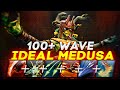 Ideal Medusa = Perfect Build 100+ Wave! / ИДЕАЛЬНЫЙ ГЕРОЙ ДЛЯ ПРЕОДОЛЕНИЯ 100 ВОЛН! CHC