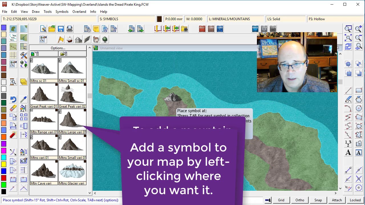 CC3+ Overland Mapping Mastery 04 Adding Mountains and Understanding