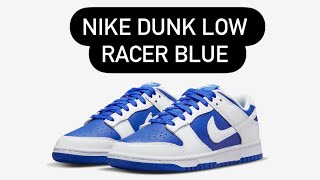 Unboxing Nike Dunk Low Racer Blue