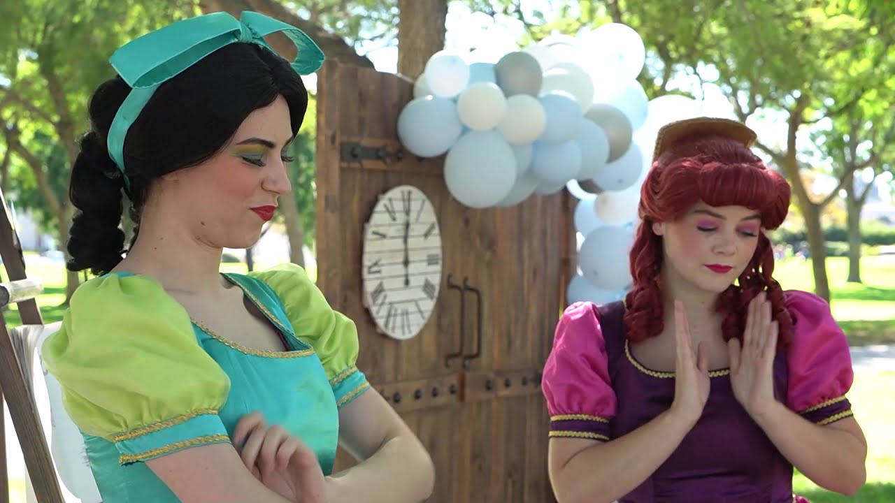 Princess Birthday Party with Cinderella and the Ugly Stepsisters