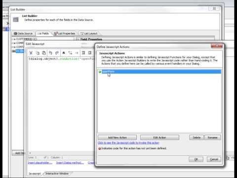 AA List Control - Inserting Buttons into the List