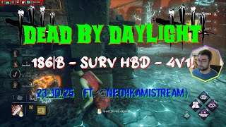 Dead By Daylight - 186B 4K - Surv Hbd - 4V1 - 231025 Ft.