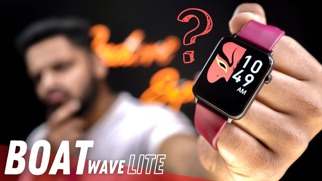 Boat wave lite || best smartwatch under 2000 ? 🤔 is it.. - YouTube