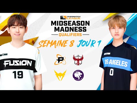 Overwatch League 2022 Saison | Midseason Madness Qualifiers | Semaine 8 Jour 1 - Est