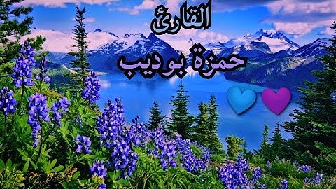 راحة صوت ماشاء الله ♥حمزة بوديب 😍 ماتيسر من سورة الإسراء 🌹