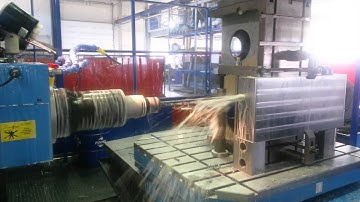 FERMAT Cross Table Type Horizontal Boring Machine WFC10 CNC Machining Operations | FERMAT MACHINERY