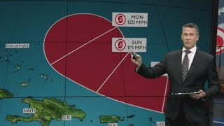 Tropical Storm Erin Continues Track To Become Seasons First Hurricane In The Atlantic