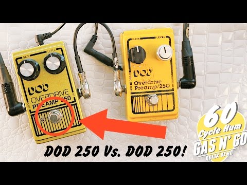 DOD 250 Vs. DOD 250