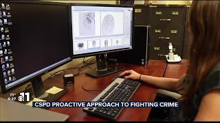 WATCH: Colorado Springs Police crime lab supervisor takes proactive approach to fight crime