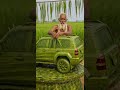 Pakistani Craftsman Made Toyota SUV from Coconut Leaves 😱🌴🚙 | Like Share Subscribe