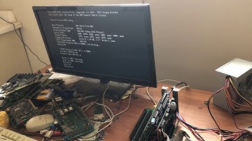 Micro 8088 POST and dos boot up