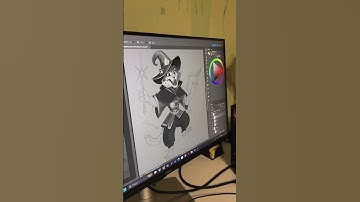 Bringing this magical snow leopard wizard to life!#digitalart #characterdesign #furryart #wizard