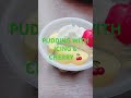 #pudding #icing #cherry #shortvideo //AnelynAnac