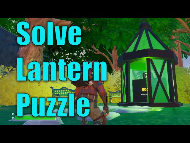 Fortnite: How To Solve The Green Lantern Fest Puzzle