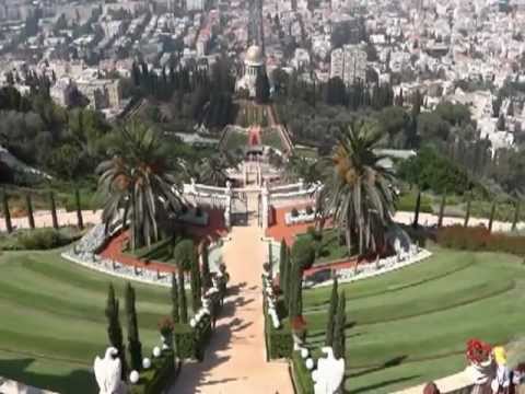 Vídeo: Jardins de Haifa e Bahai