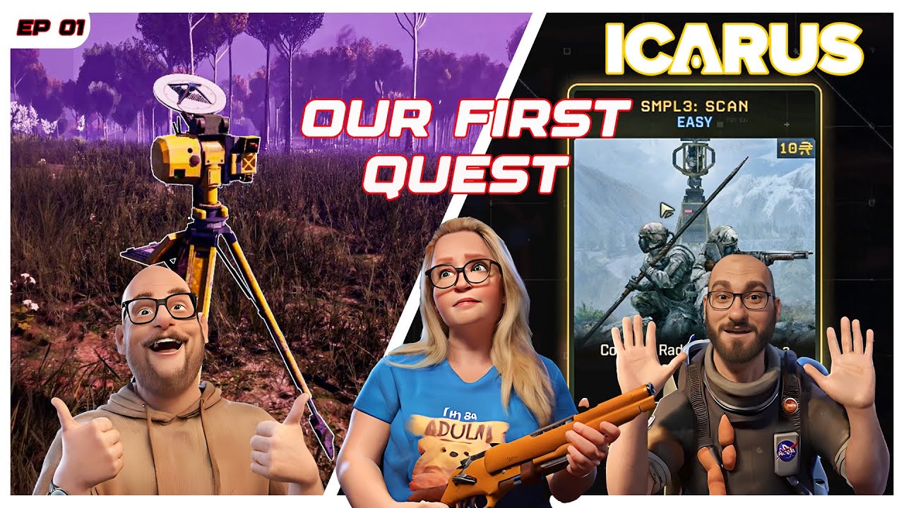 Icarus EP01 - QUEST - SMPL 3 SCAN (EASY) #icarusgame #gaming # ...