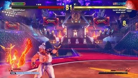 STREET FIGHTER V press buttons all the time? Welcome to sfv online experience