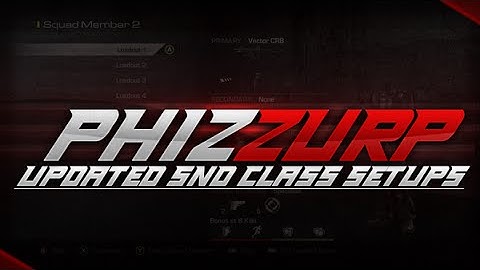 PHiZZURP - Updated SND Class setups