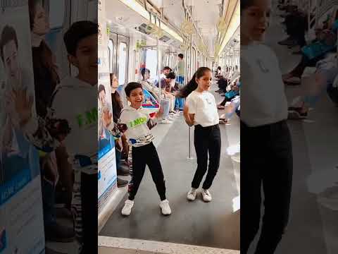 Mumbai Metro First Dance Video 👍 @sadimkhan03 #mariakhan #sadimkhan #mumbaimetro #shorts