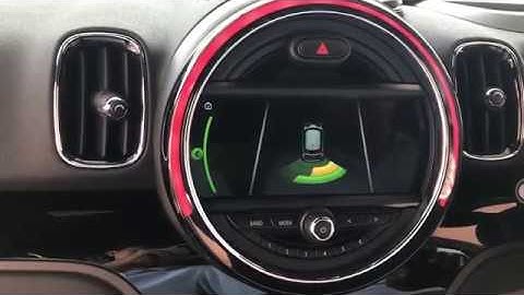 Aftermarket rear camera to New BMW mini Countryman by NavInc