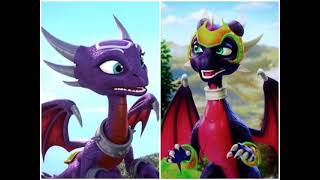 Skylanders Cynder Meets Legend Of Spyro Cynder Mes