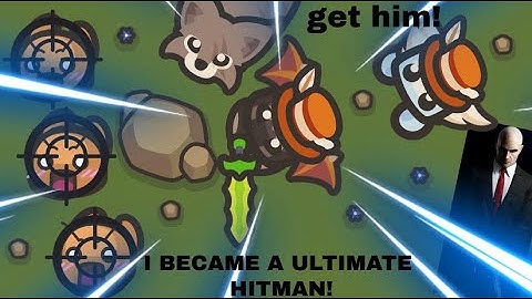 I BECAME THE ULTIMATE HITMAN IN TAMING.IO//FUNNY MOMENTS AND KILL COMPILATION. Clapping ez kids...