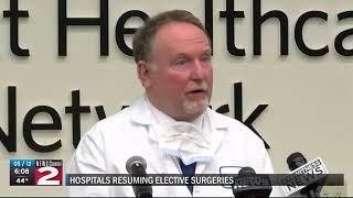 Hospitals resuming elective surgeries