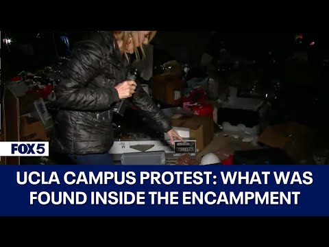 UCLA Protest: Here’s what was found inside the pro-Palestinian encampment after police cleared it