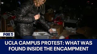 UCLA Protest: Here’s what was found inside the pro-Palestinian encampment after police cleared it