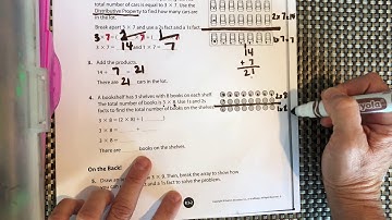 Lesson 3-2. Reteach Pearson Envision 2.0 (3 as a factor)