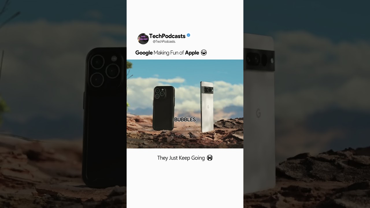 Google Making Fun of Apple