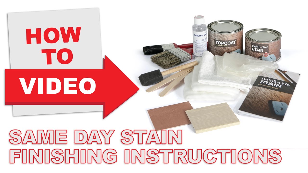 How-To use Same-Day Stain and Topcoat: Fiberglass Doors