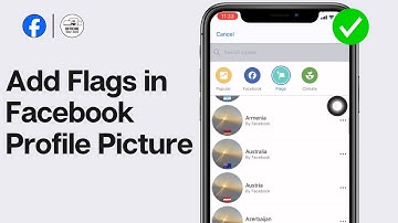 How to Add Flags in Facebook Profile Picture | Add Profile Picture Frame on Facebook