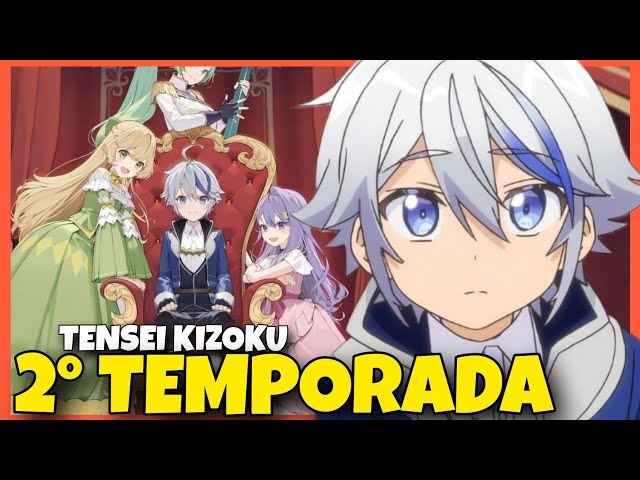 tensei kizoku no isekai boukenroku 2 temporada data de lançamento