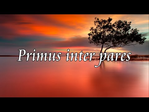 Video: Jsou primus inter pares?