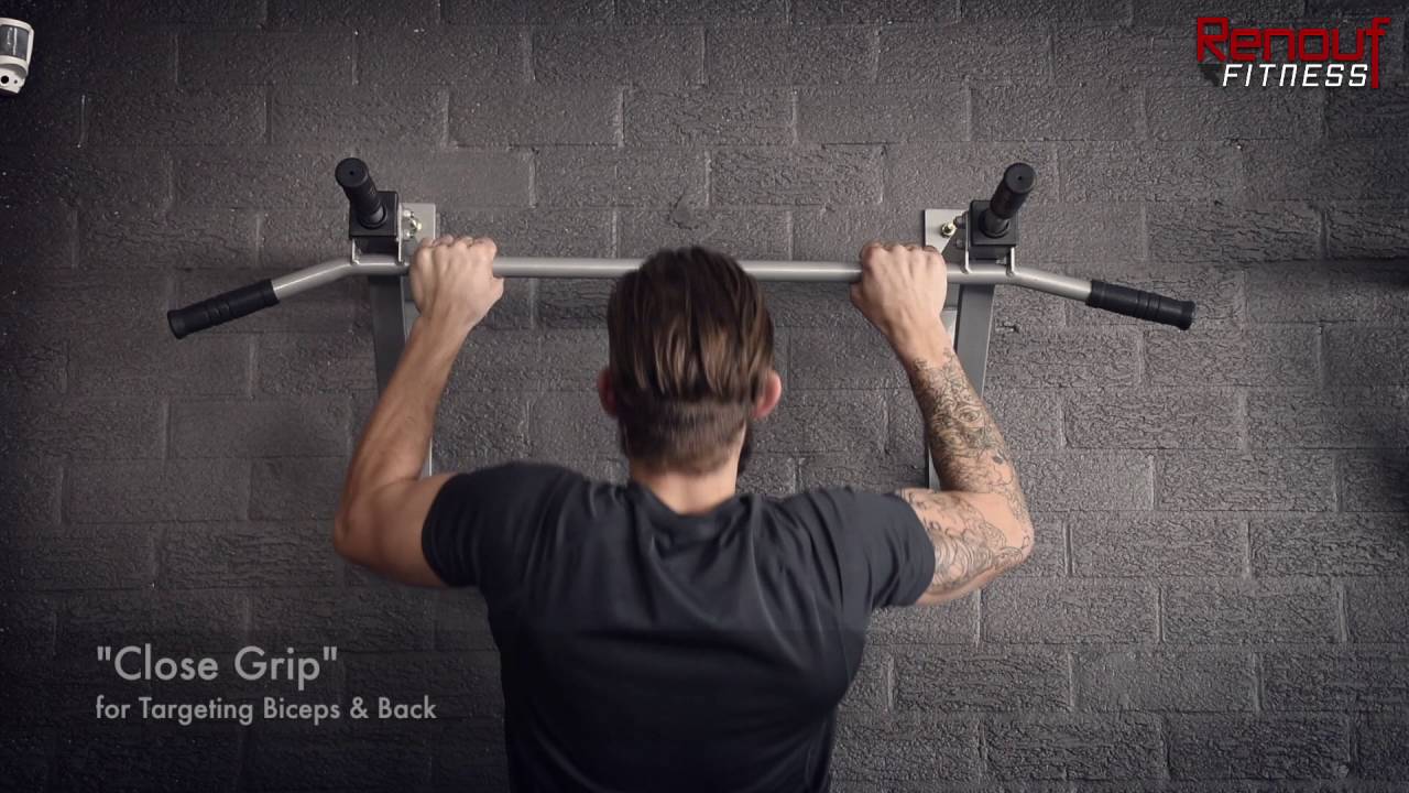 Wall Mounted Chin Up Bar by BRUTEforce® YouTube