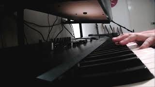 Gary Moore - Separate Ways (Fender Rhodes piano lounge jam on Korg Kronos)