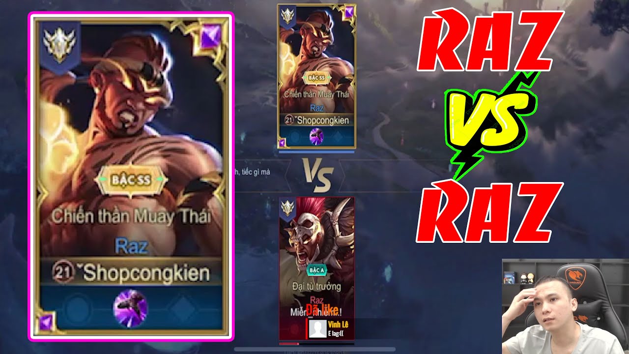 Solo RAZ | Công Kiên đá cho tâm phục khẩu phục | Liên Quân Mobile