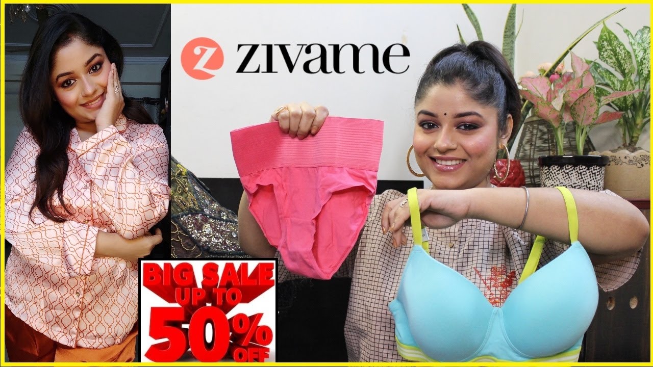 ❤BRAS FOR HEAVY BUST❤COMFY NIGHTWEARS❤HUGE ZIVAME HAUL❤ZIVAME SHOPPING  HAUL❤Panties for womens❤ 